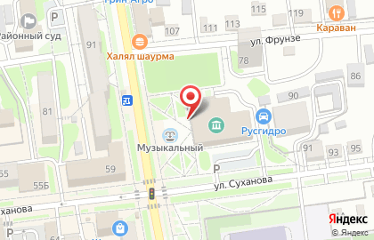 Студия уличных танцев Wake-up Squad во Владивостоке на карте