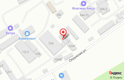 Оптовая фирма Альянс в Железнодорожном районе на карте