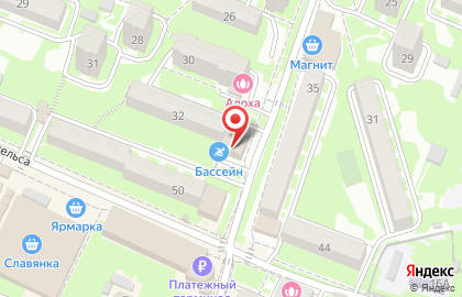 Юридическая компания Юрист на улице Космонавтов на карте