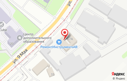 Инпром-профиль на карте