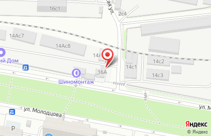Продуктовый магазин в Москве на карте