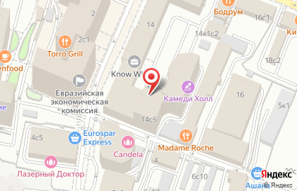 Фармацевтическое предприятие Alium на Кожевнической улице на карте