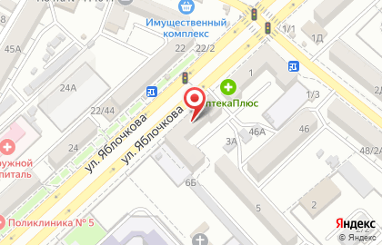 Ломбард Дельта на улице Яблочкова на карте