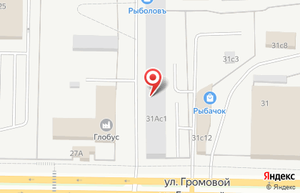 Магазин автотоваров Энергия в Комсомольском районе на карте