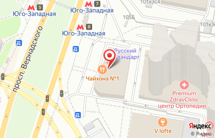 Банкомат Промсвязьбанк на проспекте Вернадского, 105 к 3 на карте