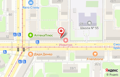 Кулинария Одесса на улице Ленинградской на карте