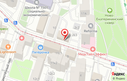 Мировые судьи Мещанского района в Тверском районе на карте
