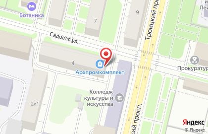 Агентство недвижимости КВАРТet на Садовой улице на карте
