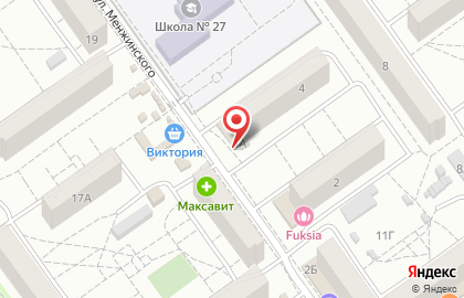 Парикмахерская Парижанка в Тракторозаводском районе на карте