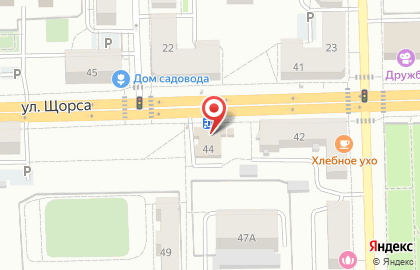 Салон цветов на улице Щорса на карте