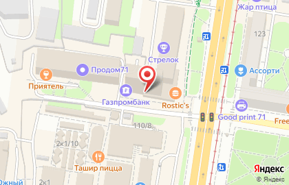 Банкомат Газпромбанк на проспекте Ленина, 106 на карте