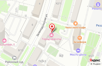 Юридическая компания Вектор Прайм на Зеленодольской улице на карте
