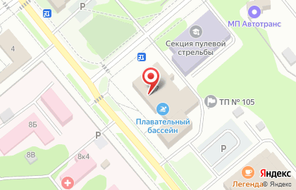 Школа танцев Пространные танцы на карте