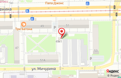 555 на проспекте Ленина на карте
