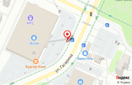 Кафе быстрого питания в Казани на карте