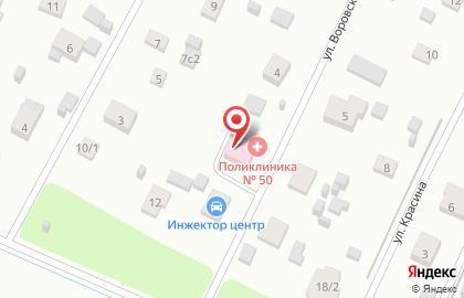Городская поликлиника №91 в Петродворцовом районе на карте