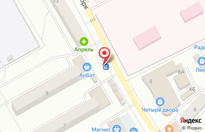Продуктовый магазин в Перми на карте