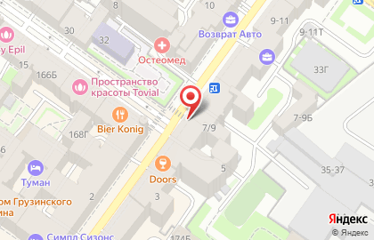 Мини-маркет В7 на площади Александра Невского I на карте