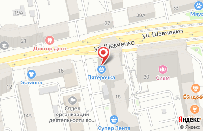 Производственная компания Печати5 в Кировском районе на карте