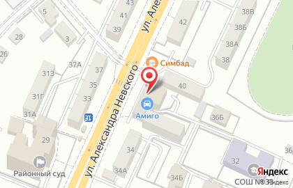 ТЦ Невский в Ленинградском районе на карте