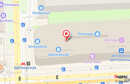 Киберспортивный клуб Colizeum Щелковский на карте