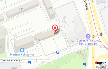 СТК на Беловежской улице на карте