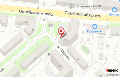Магазин товаров для рыбалки и туризма Рыбацкий кордон на Октябрьском проспекте на карте