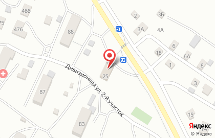 Продуктовый магазин Гарнизонный на карте