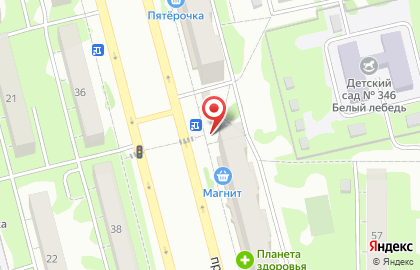 Магазин ЦветоBAZA в Ново-Савиновском районе на карте