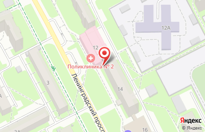 Ирис на Ленинградском проспекте на карте