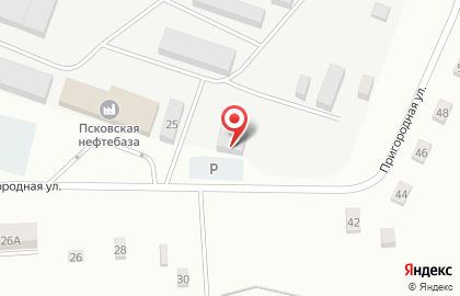 Псковская нефтебаза на карте