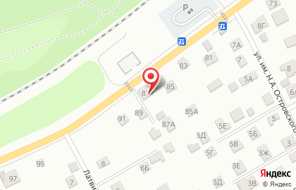 Автостоянка Регион-64 на карте