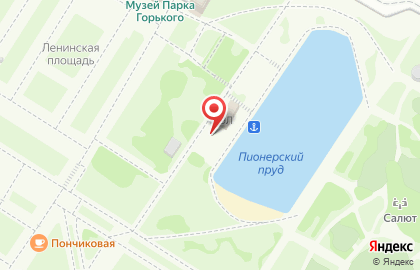 Гриль-бар Жаровня на улице Крымский Вал на карте