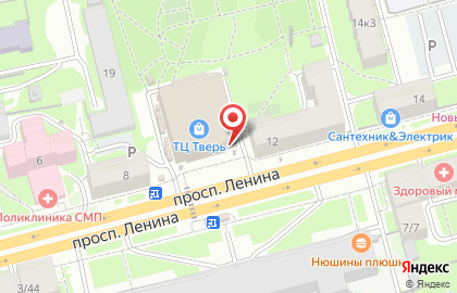 Аптека низких цен в Твери на карте