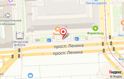 Магазин кондитерских изделий на площади Революции на карте