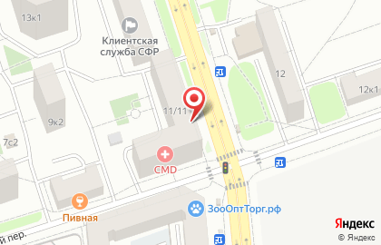 Супермаркет здорового питания ВкусВилл в Головинском районе на карте