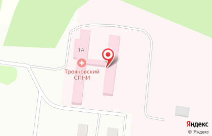 Трояновский сельский психоневрологический интернат на карте