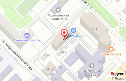 Бизнес-Недвижимость в Москве на карте