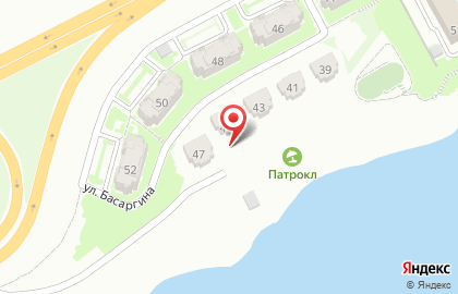Жилой комплекс Патрокл в Первомайском районе на карте