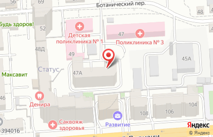 Дезис Воронеж на карте