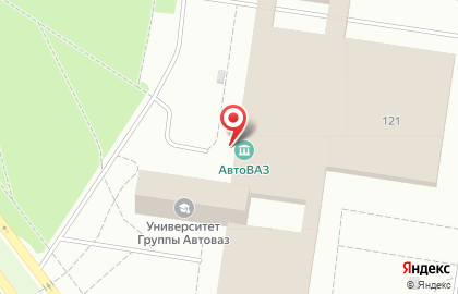База отдыха Стрежень в Автозаводском районе на карте