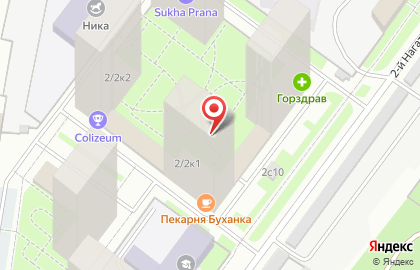 Малютка во 2-м Нагатинском проезде на карте