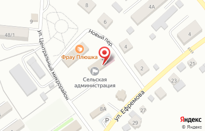 Участковый пункт полиции пос. Санниково на карте