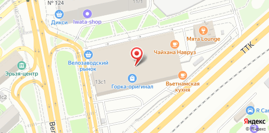 Салон штор на Велозаводской улице на карте