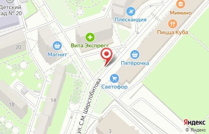 Строящиеся объекты, ООО СУ-5 трест Липецкстрой-М в Октябрьском округе на карте