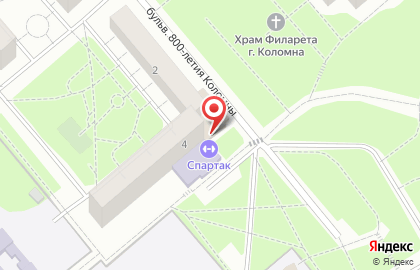 Ресторан Спартак на карте