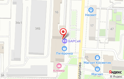 Медицинский центр Гармония в Свердловском районе на карте