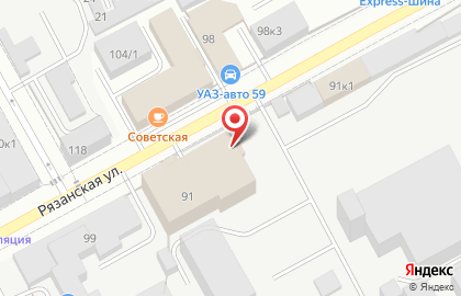 Служба по доставке пиццы Pizza & Cola на карте