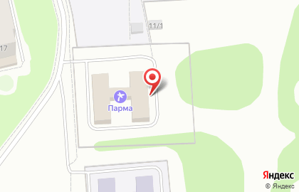 База отдыха Парма на карте