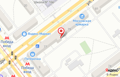 Детский сад №201 в Советском районе на карте